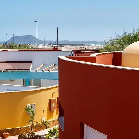 Casa Girasoles Roof Terrace, Patio, Air-con Lägenhet Corralejo